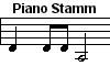 Piano Stamm
